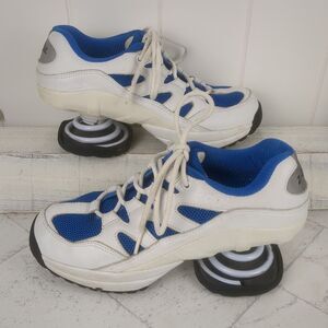 Z-Coil Pain Relief Footwear Women’s 8 Spring Sneakers Athletic Shoes Blue White